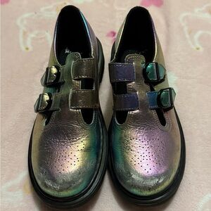 Iridescent Mary Jane Dr. Martens Size 5